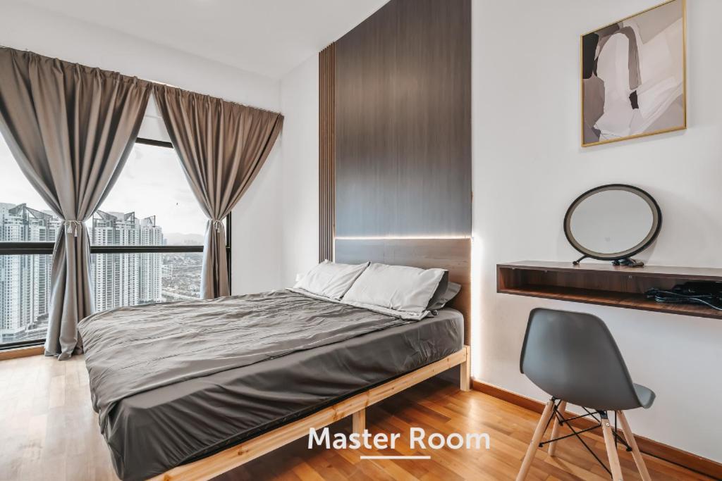Nowhere 2Br & 2Bath Apartment With Balcony @ Reizz Residences Kuala Lumpur Exterior foto
